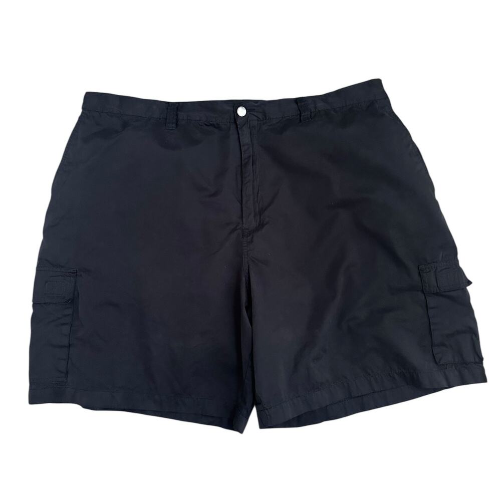 Big Dogs Black Cargo Shorts Men 2X Classic Fit Utility Pockets Outdoor Casual